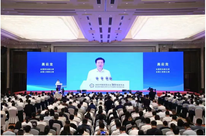 青山、振石、宏旺、甬金等上榜“2025中國民營企業500強”